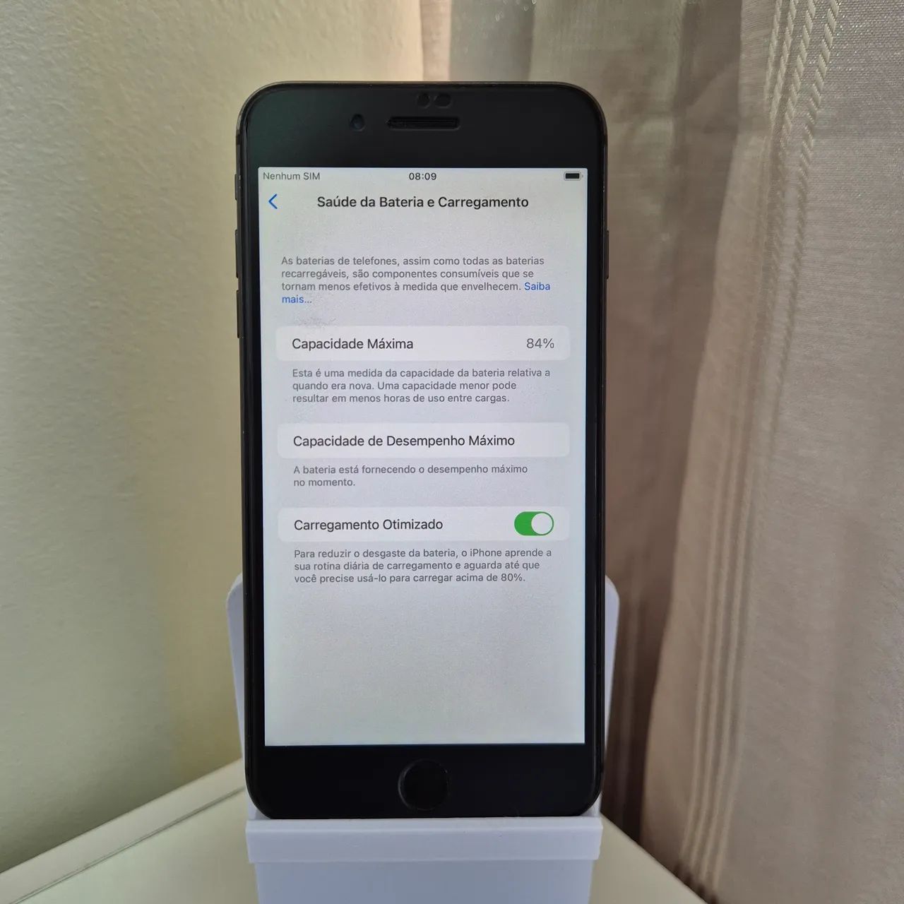 iPhone 8 Plus / 256gb / 84% saúde bateria - Foto 5