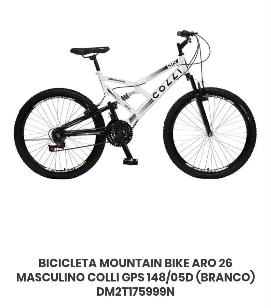 Bicicleta Mountain bike aro 26