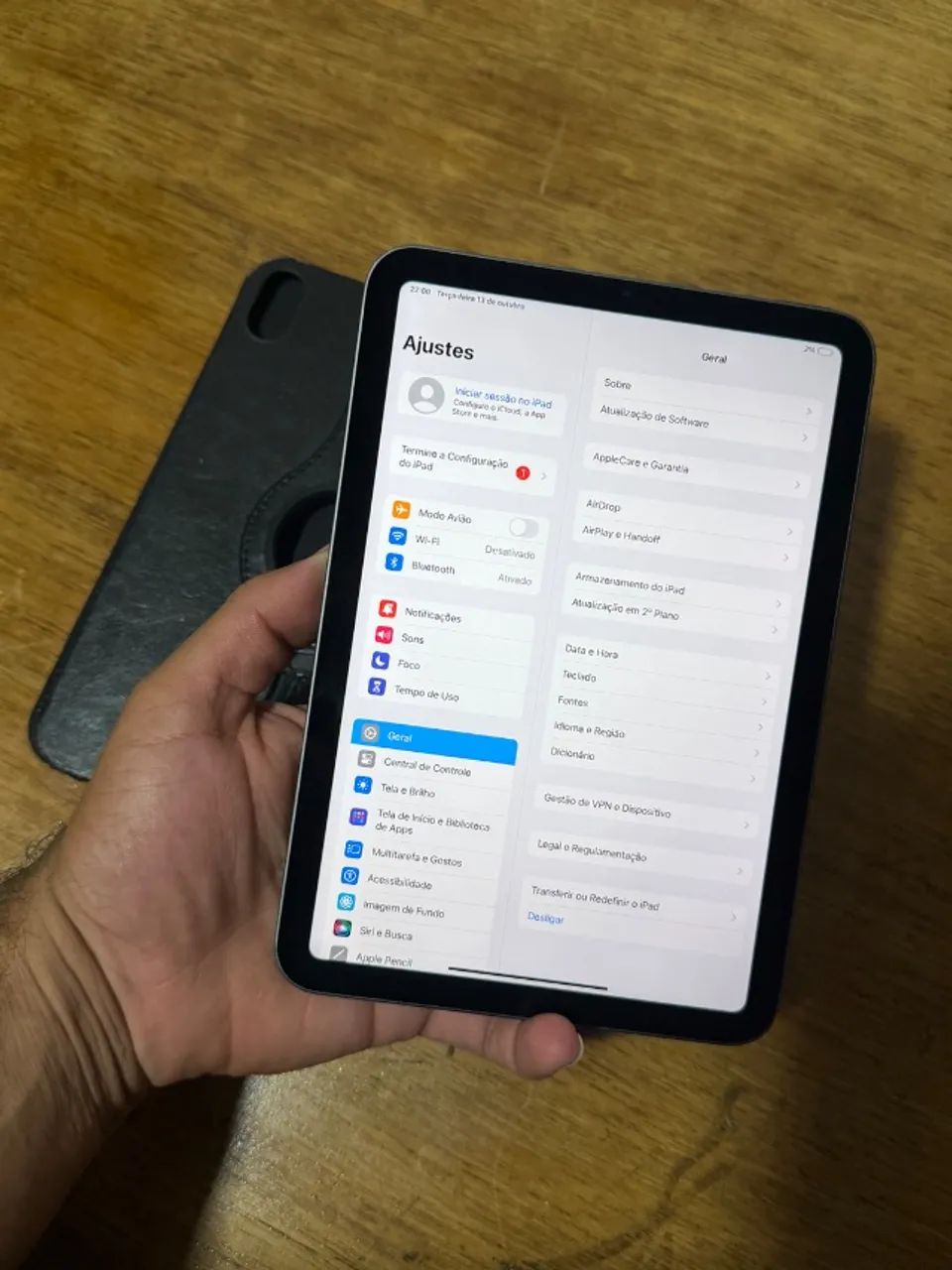 iPad Mini 6 64gb Cinza Espacial - Com Capa - Envio OLX Pay - Parcelo 18 e Troco - Foto 4