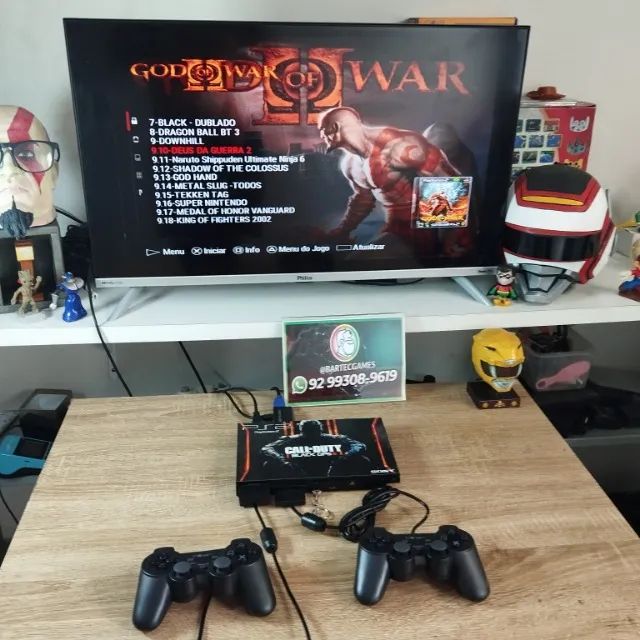 Ps2 cheio de jogos e adptador hdmi   - Foto 2