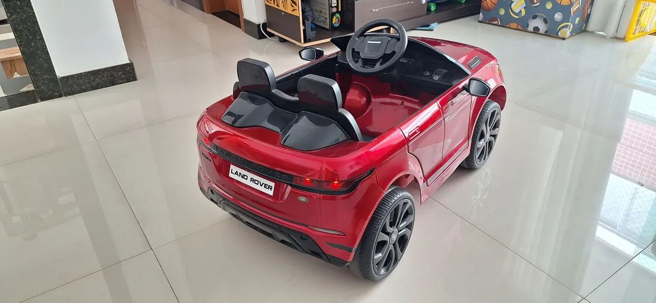 Carro elétrico infantil 12v Evoque - Range Rover - Foto 4
