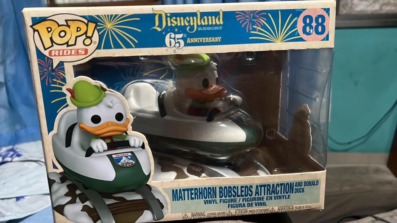 Funko pop! MATTERHORN BOBSLEDS ATTRACTION #88