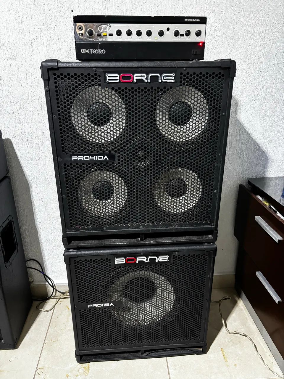 Kit para Baixo (Caixas BORNE + Cabeçote METEORO) - Foto 2