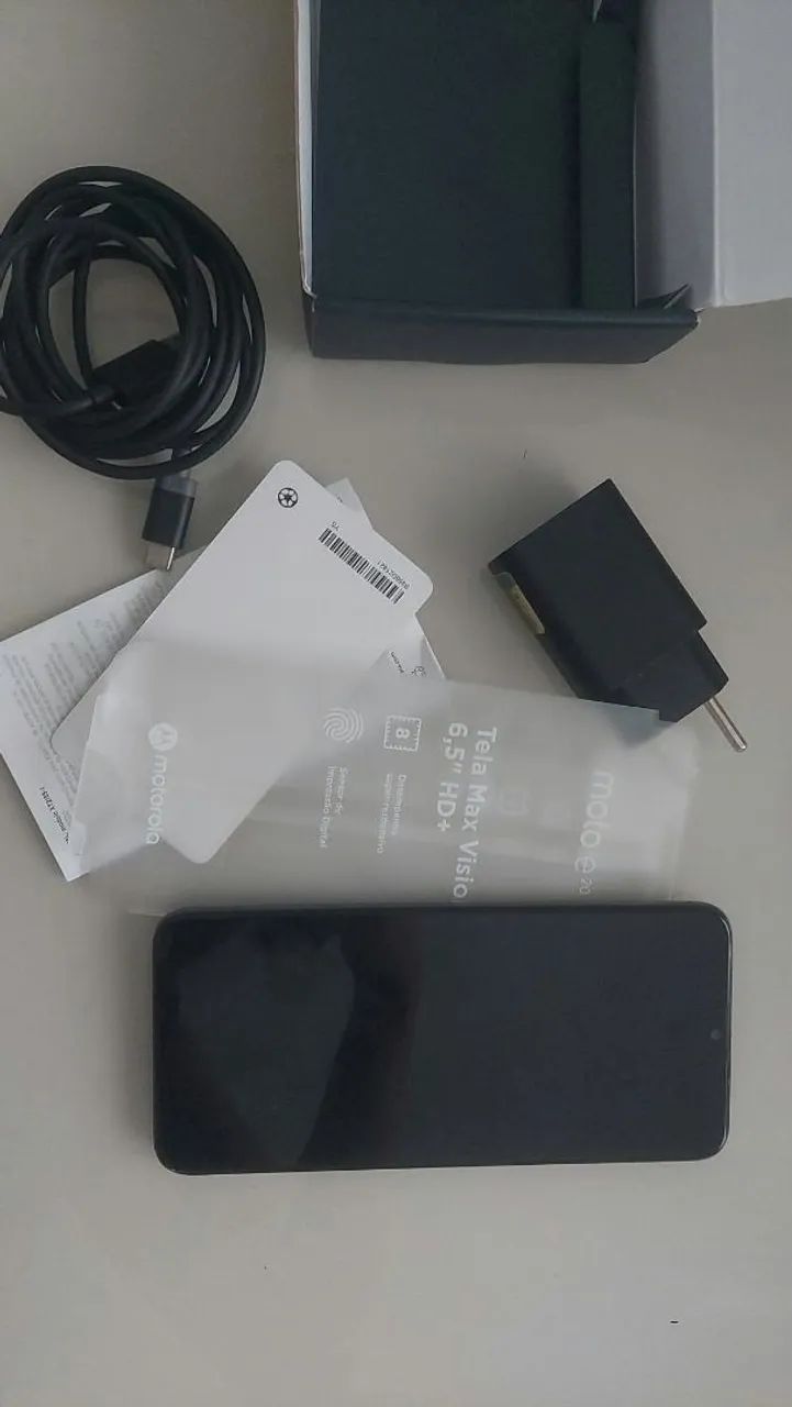 Moto E20 32GB cinza - Foto 4