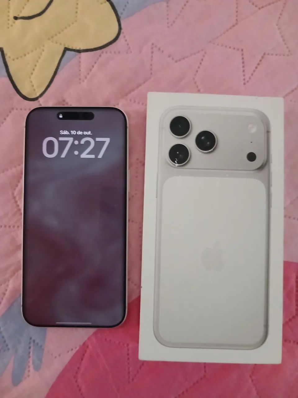 Iphone 17 Pro Max 256 GB Prateado Branco . Tempo de uso  7meses - Foto 2