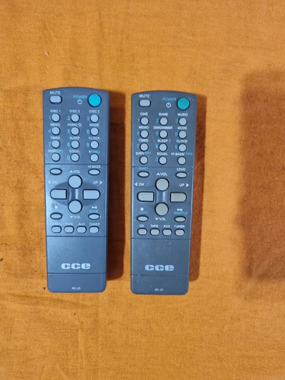 2 controle remoto CCE original 