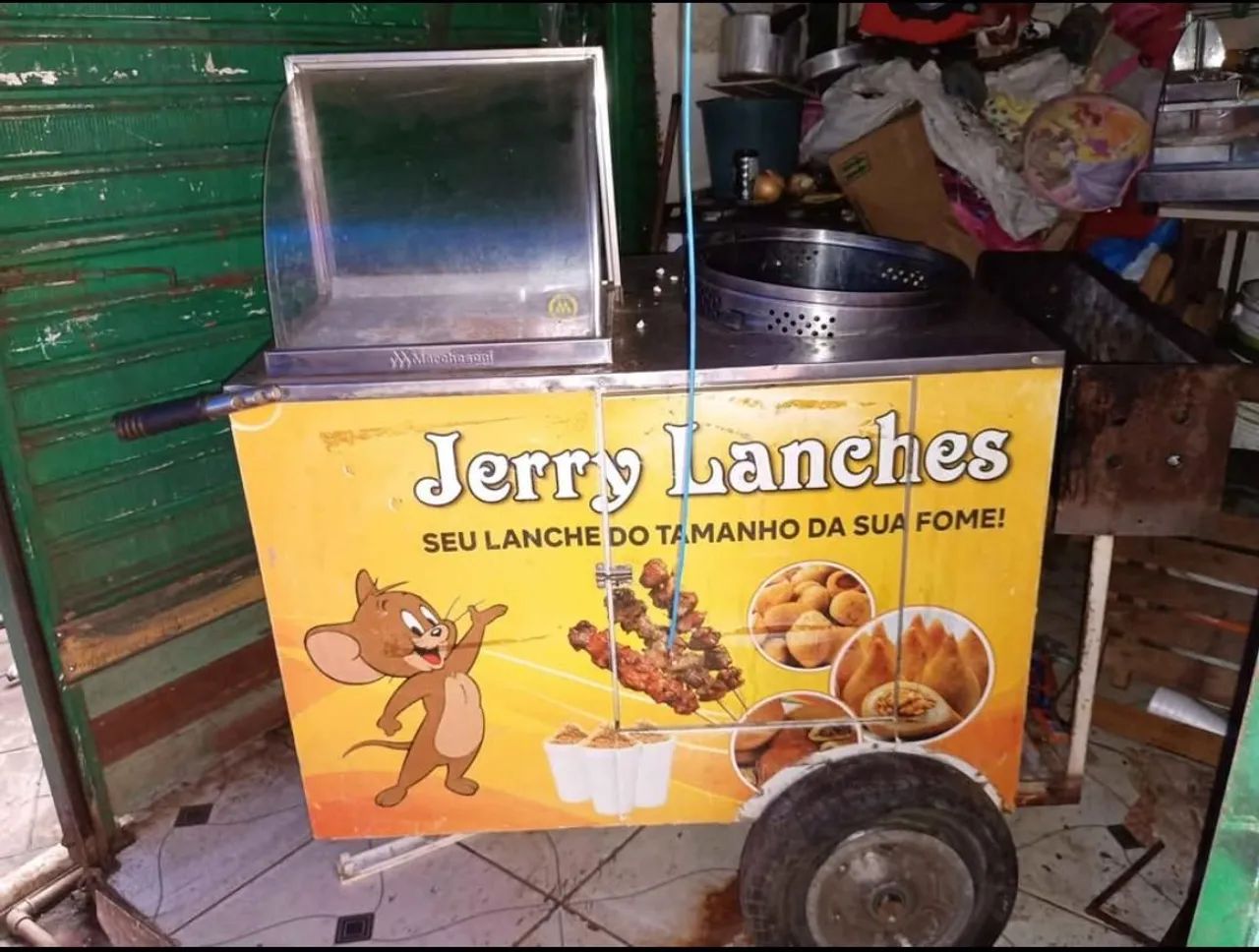 Vendo carinho de churrasco 