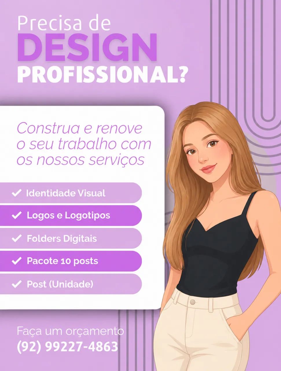 Serviços de Designer Gráfico ?