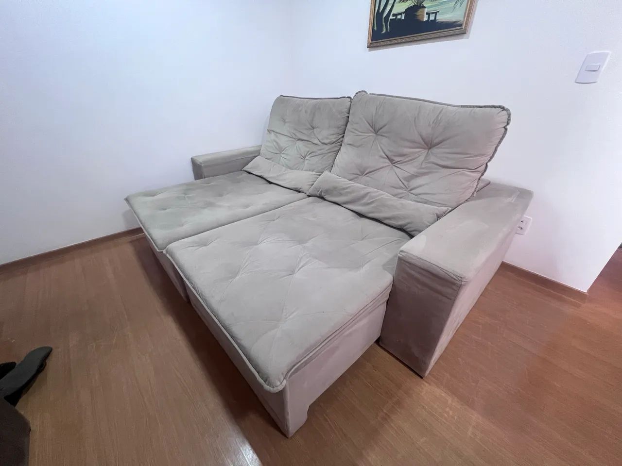 Sofá retrátil luxo 2,30m  - Foto 3