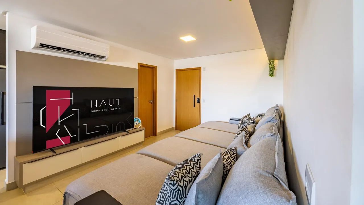 Apartamento mobiliado no Edifício Atoll com 104 m², 3 suítes e lazer completo - Foto 4