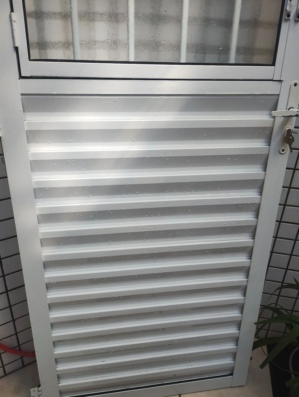 Aluminum Kitchen Door