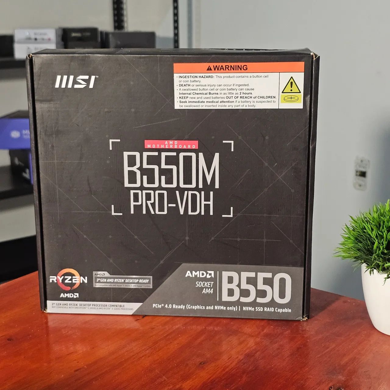 B550M PRO-VDH MSI NOVA!