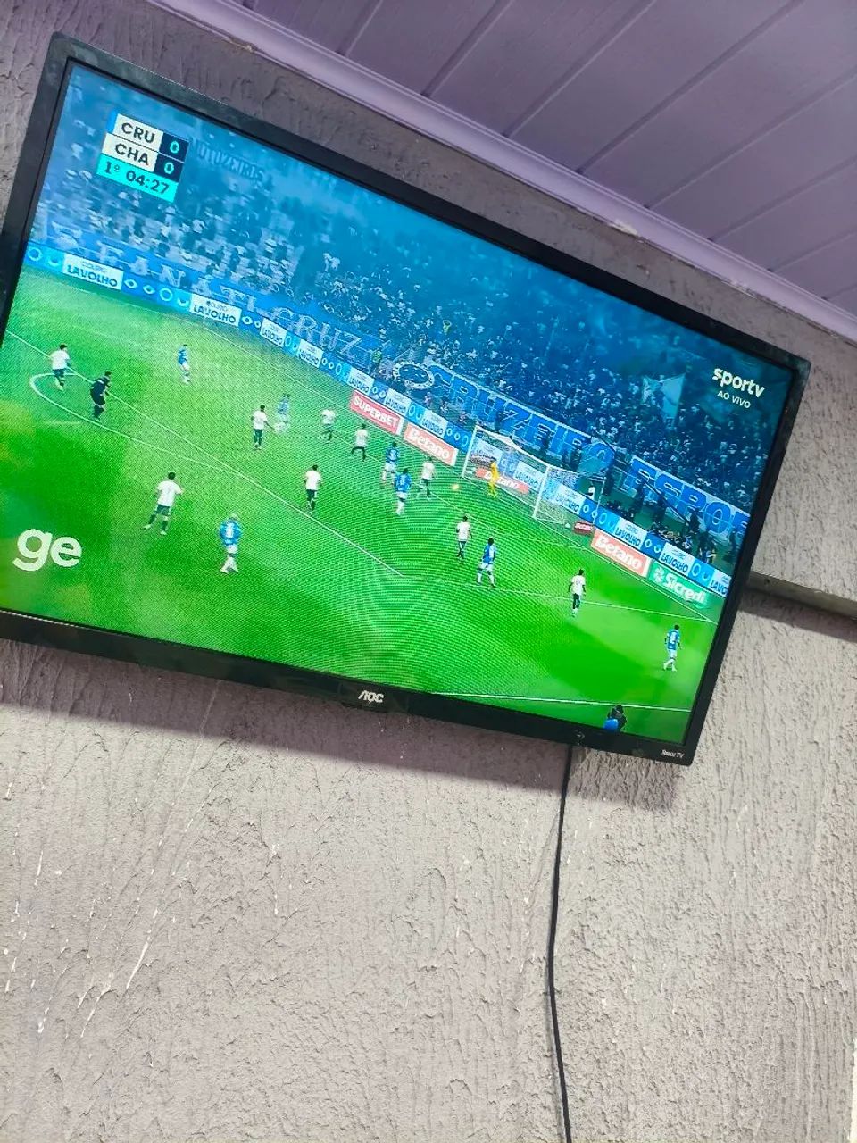SMART TV AOC ROKU 32 POLEGADAS TOP PERFEITA BARATA R$650. ENTREGO!  - Foto 4