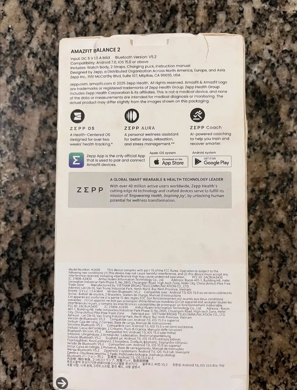 Relógio amazfit balance 2 - Foto 4