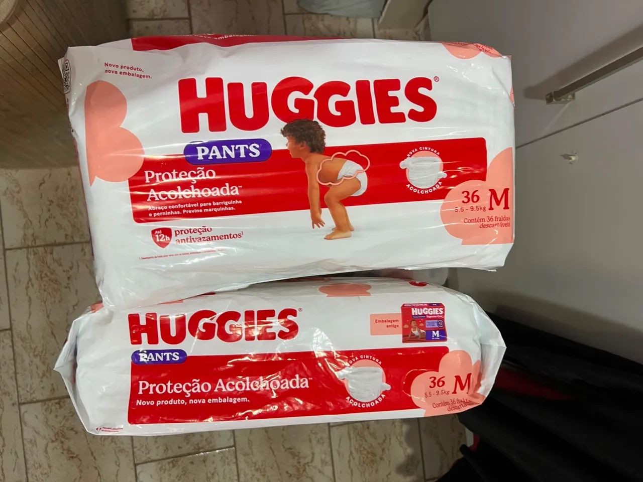 Fralda Huggies pants proteção alcochoada - Foto 2