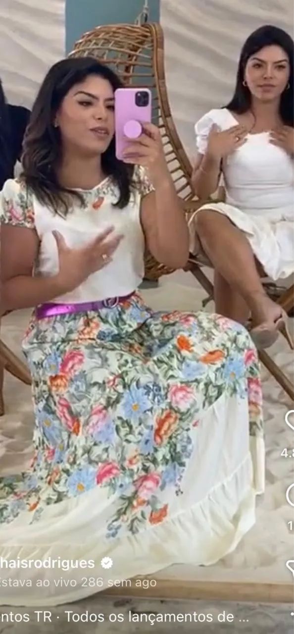 Vestido Thais Rodrigues, perfeito estado 