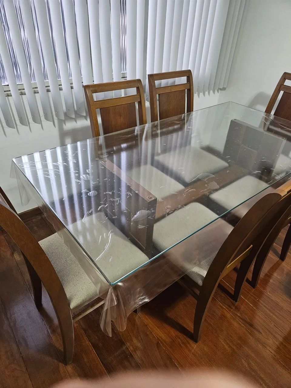 Vendo Mesa Madeira com 6 cadeiras - Foto 5