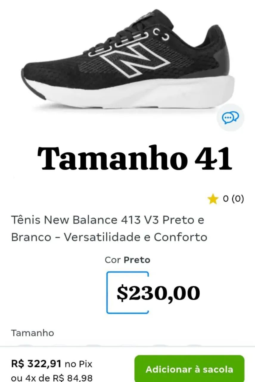 Tênis New balance tamanho  41 - Foto 3