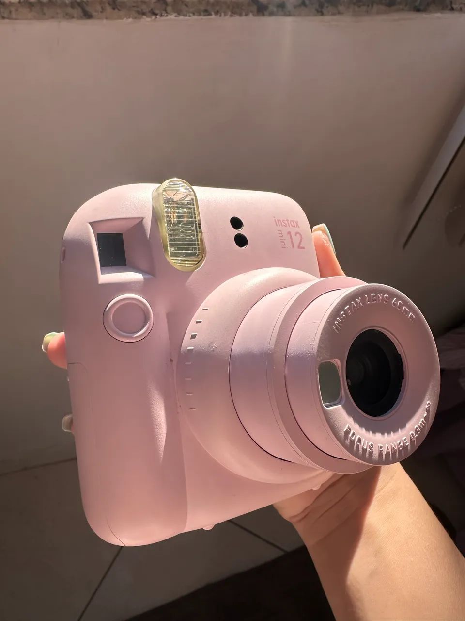 Câmera Instax Mini 12 Rosa - Pouco Uso, Funcionando Perfeitamente - Foto 2