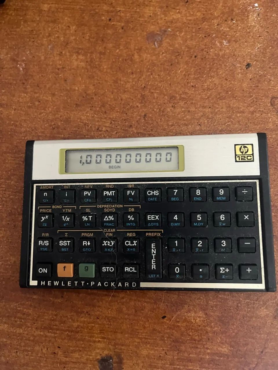 Calculadora científica HP12 C 