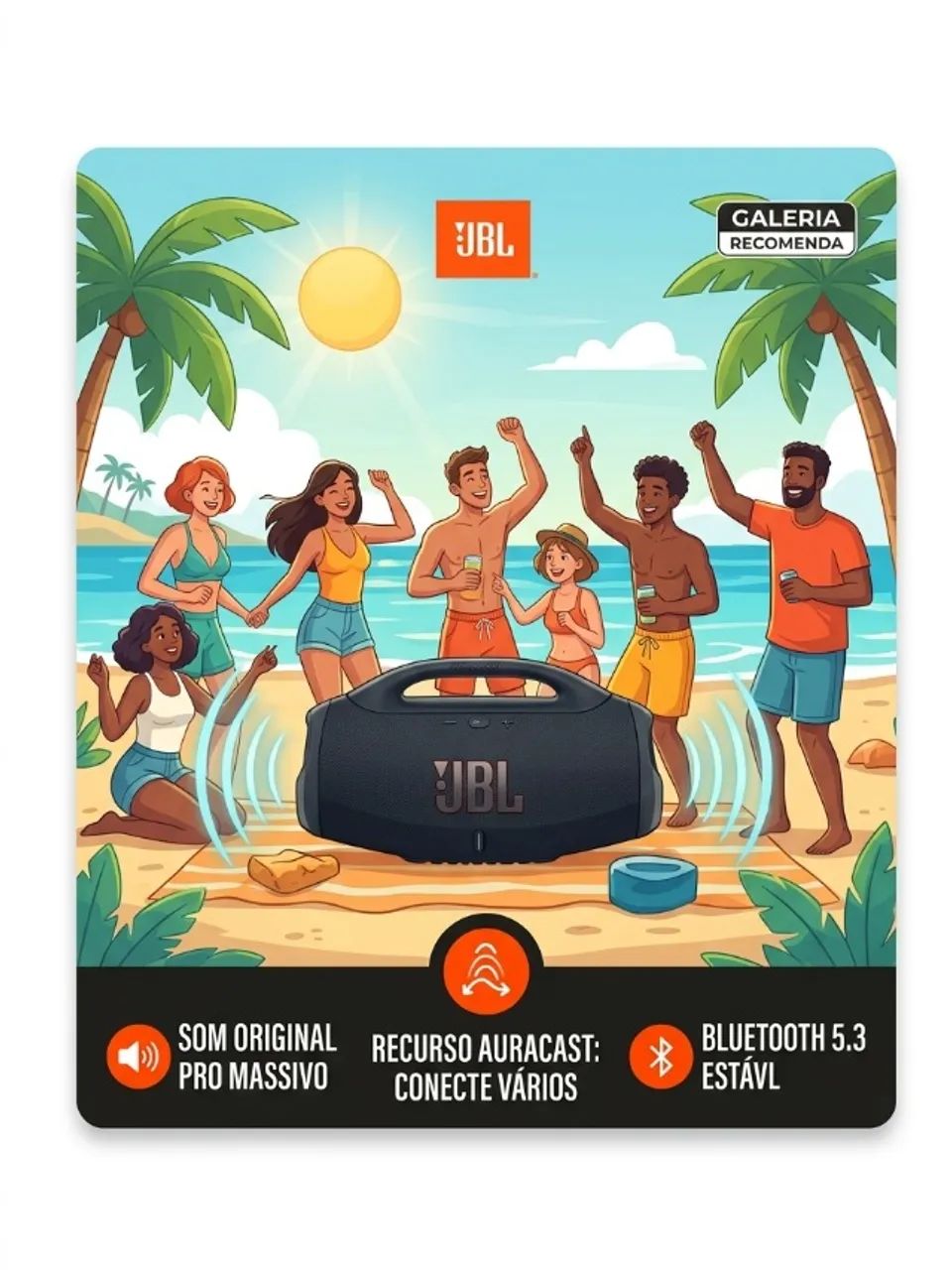 JBL Boombox 4 Original - Impecável / Sem Detalhes (Estado de Nova) - Foto 3