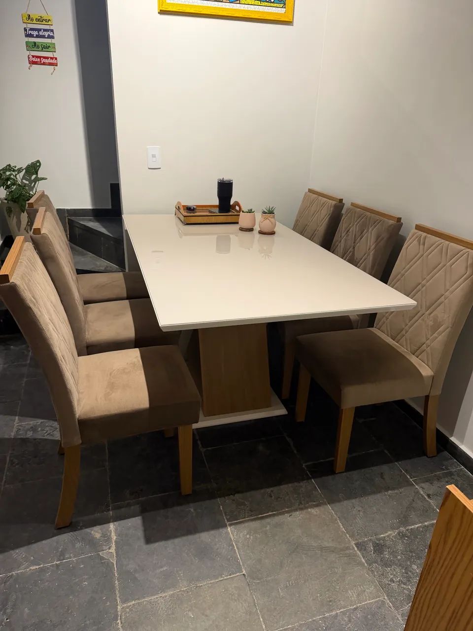 Mesa jantar com 6 cadeiras - Foto 3