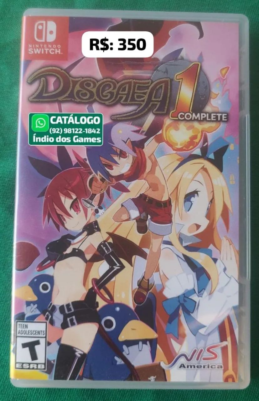 Disgaea 1 Complete = R$: 350