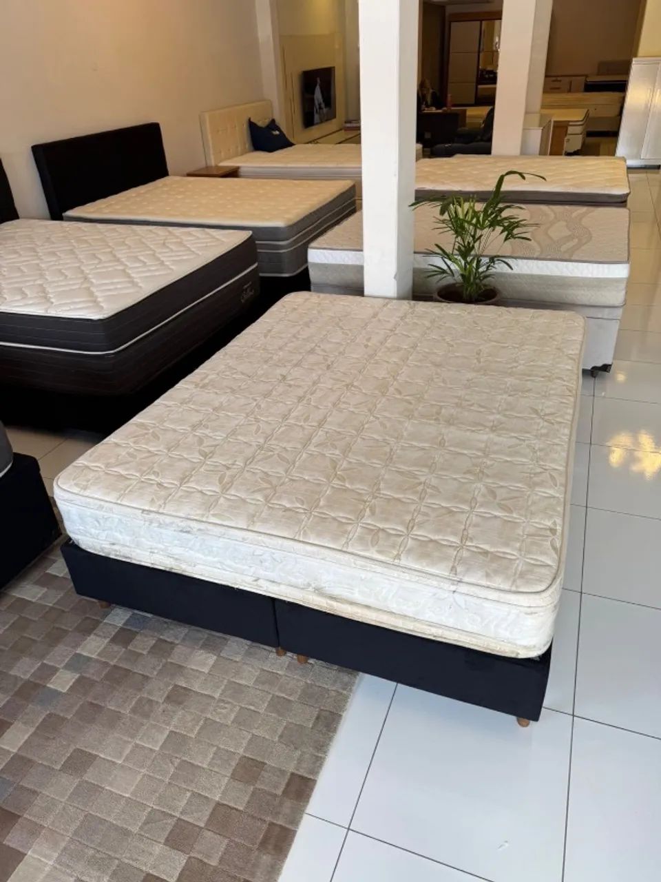 Cama Queen MAXFLEX USADO - Entrego HOJE! 
