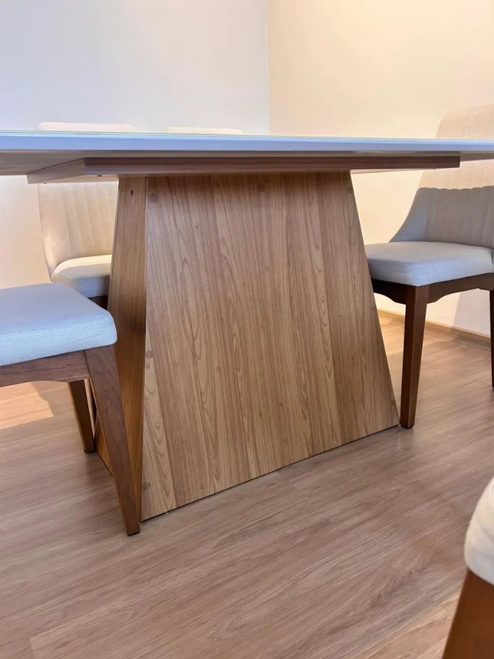Mesa em laca com 6 cadeiras - Foto 5