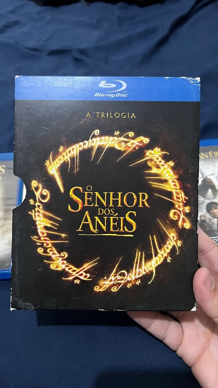Coleção trilogia senhor dos anéis completo (nacional) 