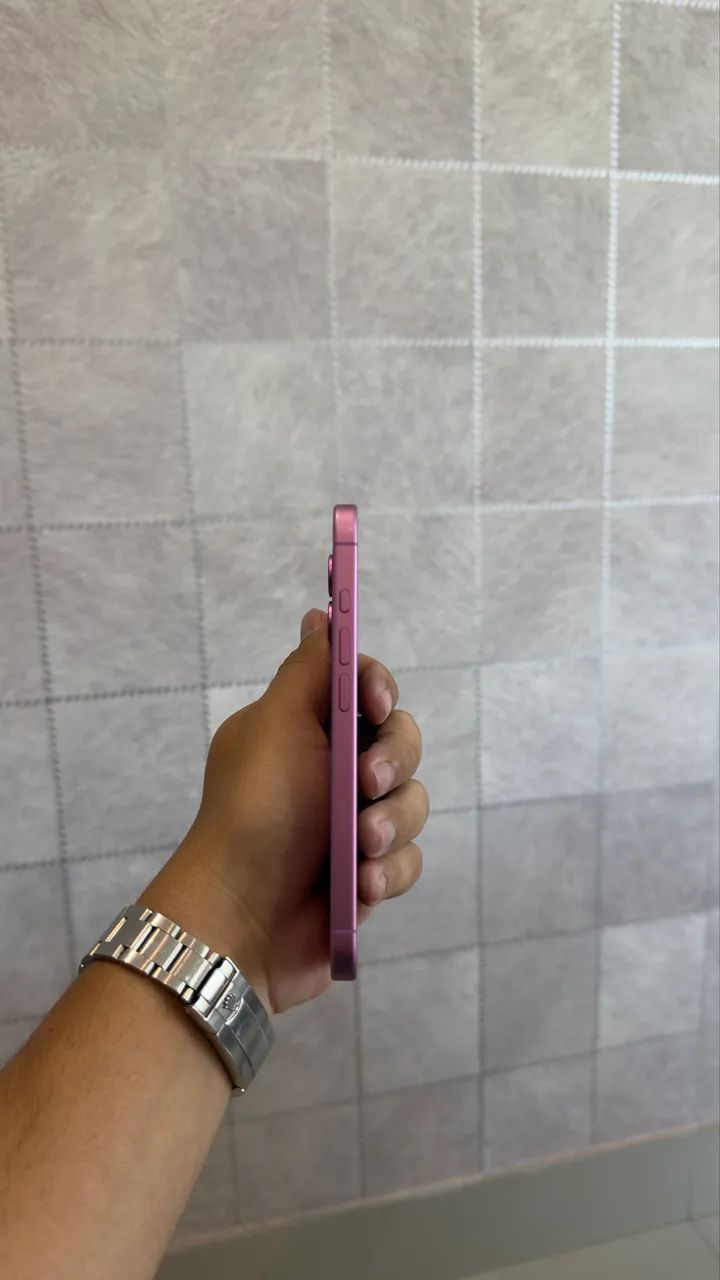 iPhone 16 128 gb rosa semi novo  - Foto 4
