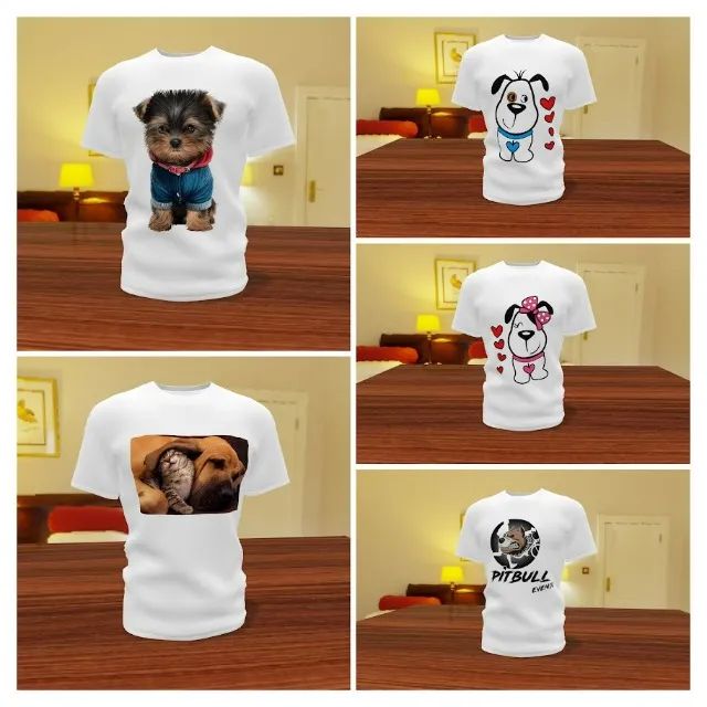 camisas personalizadas com a arte/logo enviada pelo cliente. - Foto 4
