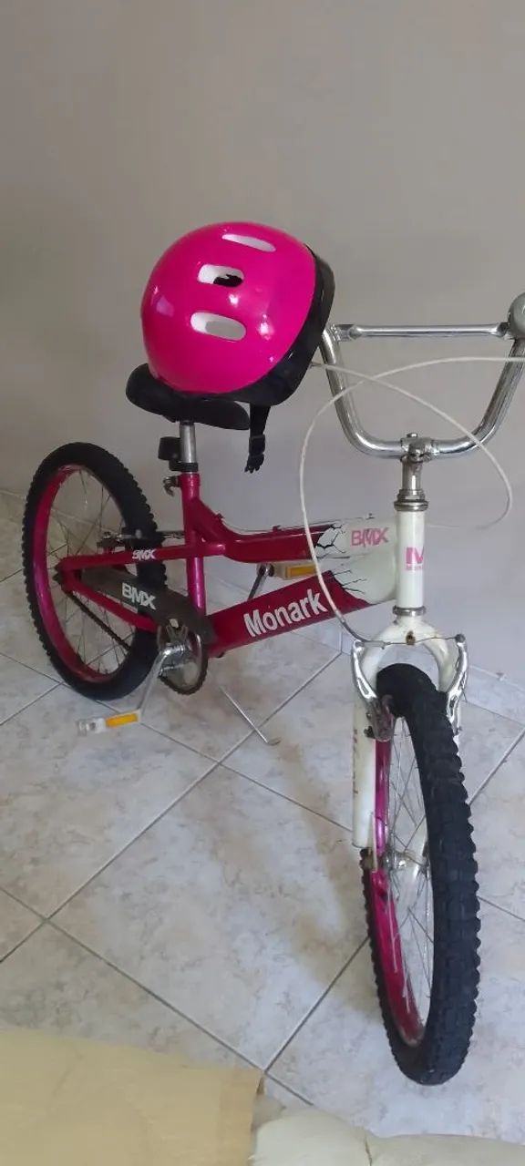 Bicicleta aro 20 FEMININA + CAPACETE DE PROTEÇÃO BRINDE  - Foto 2