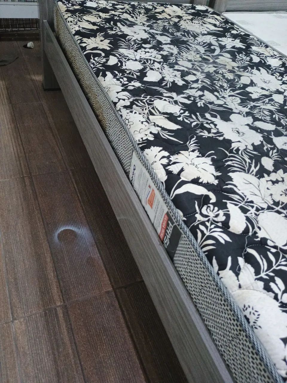 Cama de solteiro com colchão entrega e montar  - Foto 3