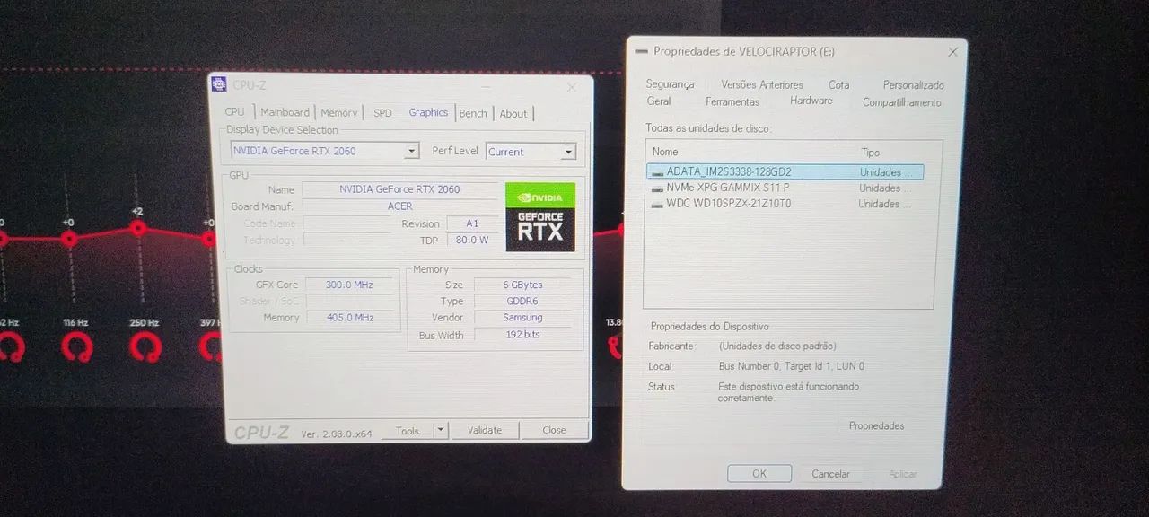 Notebook Gamer Acer Predator 17" - i7 9ª Gen - RTX 2060 - 32GB RAM - 2x SSD + 1TB HD - Foto 5