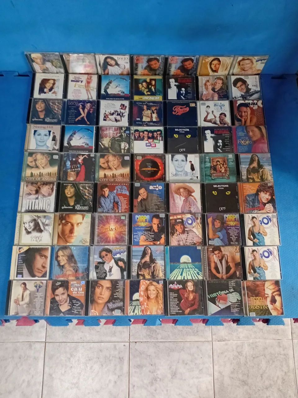 Lote 63 CD's Temas Filmes e Novelas(frete grátis)