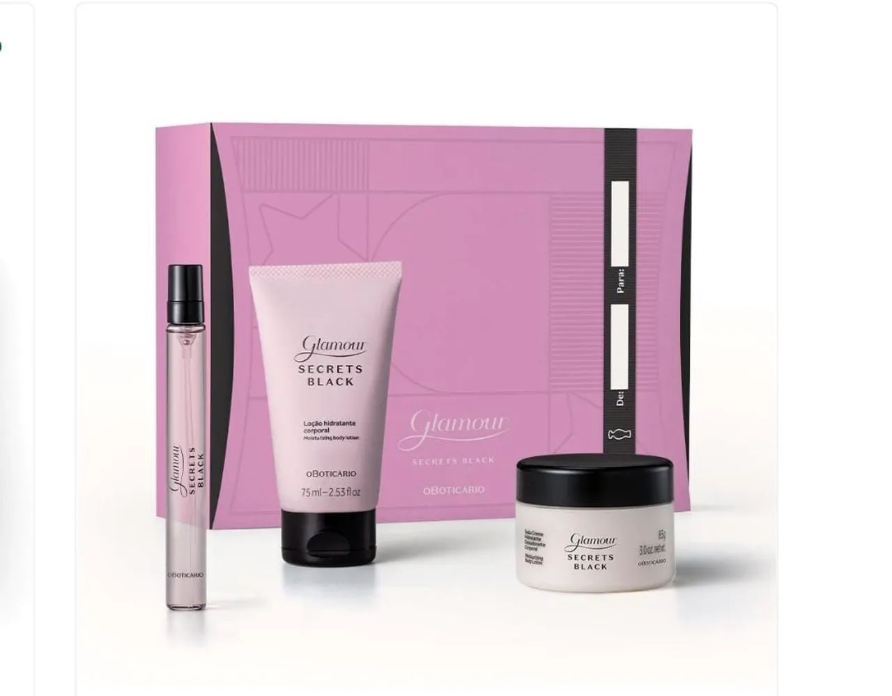 Kit Glamour Secrets Black - Foto 2