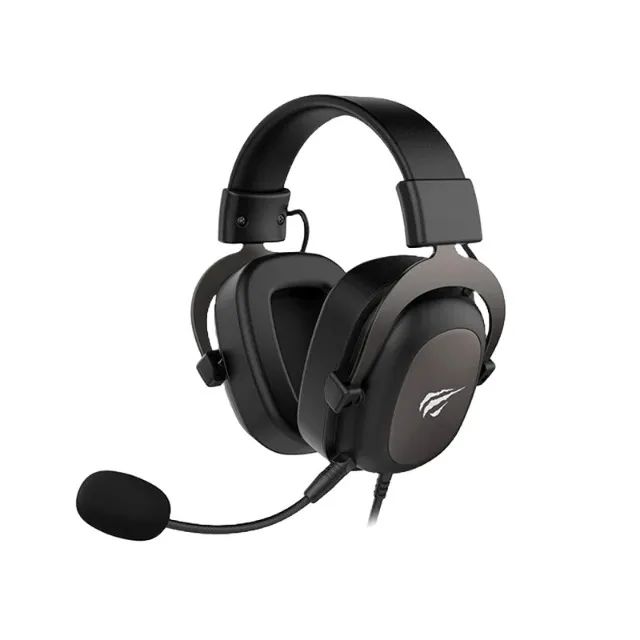 Headset Havit H2002D, Drivers 53mm, Microfone Plugável, P2, PC, PS4, XBOX ONE, Preto, Novo