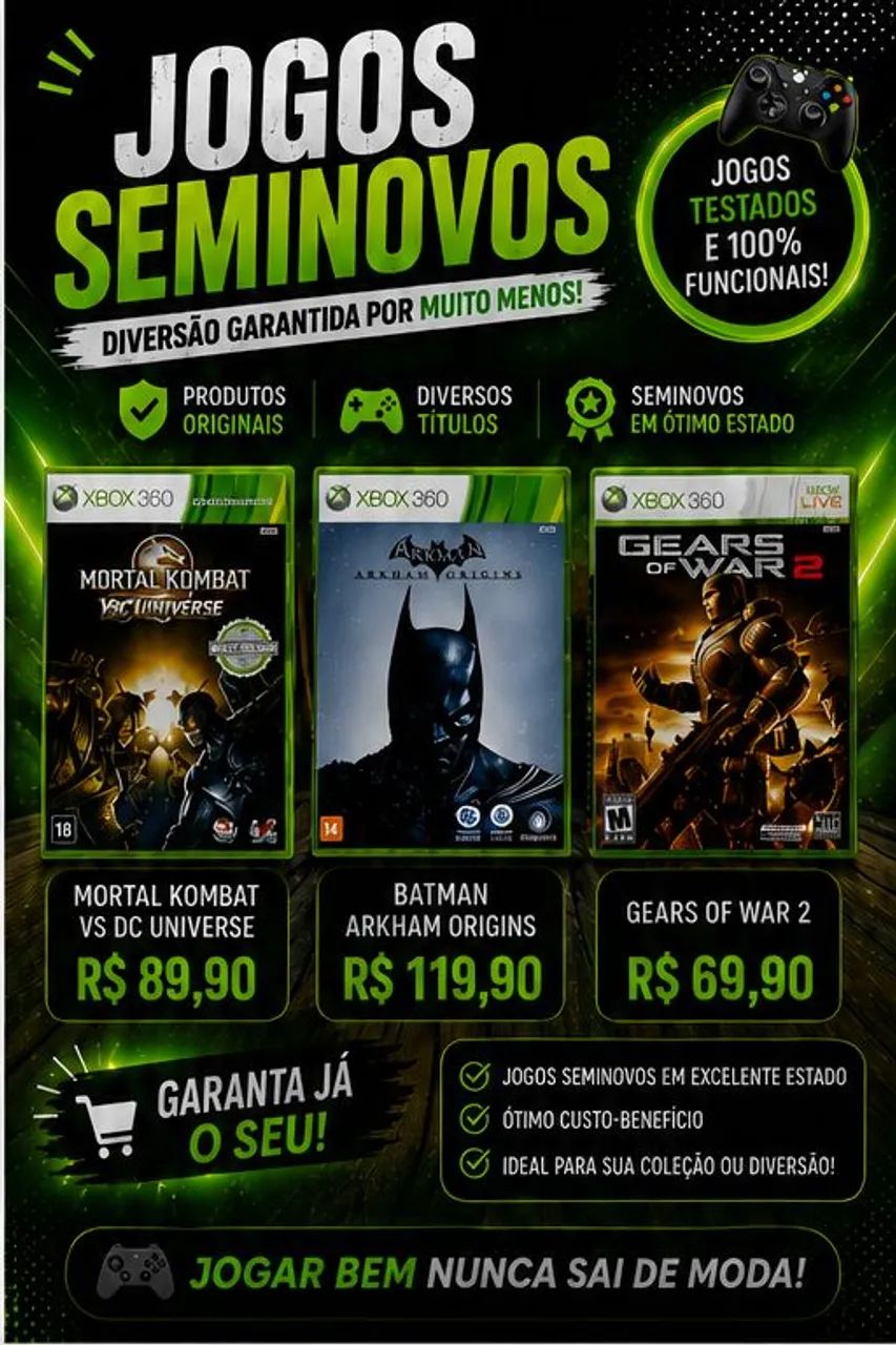 Jogos original Xbox 360 - Foto 4