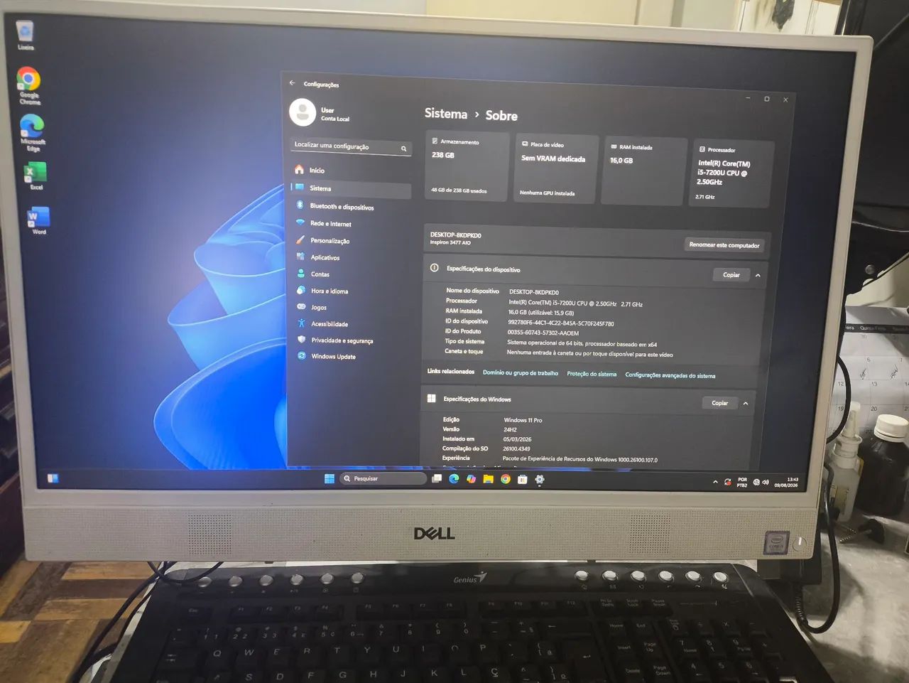 Dell ALL in one