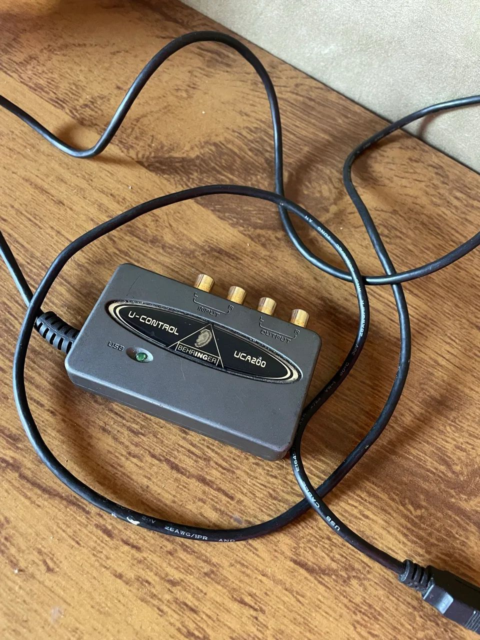 Placa de áudio USB 