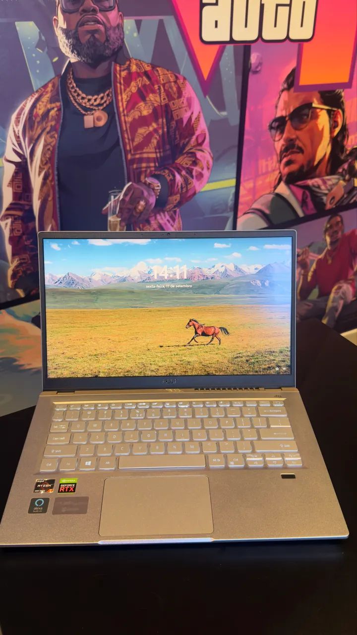 Notebook gamer Acer com Rtx 3050ti - Foto 4