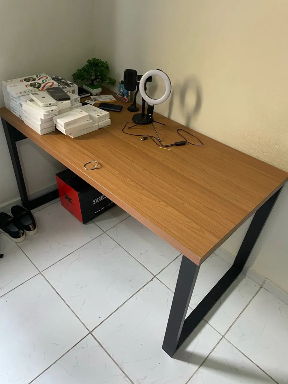 Mesa estilo industrial  - Foto 2
