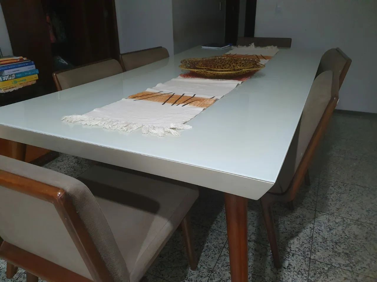 Metade sala com tampo de vidro bisotado  - Foto 2