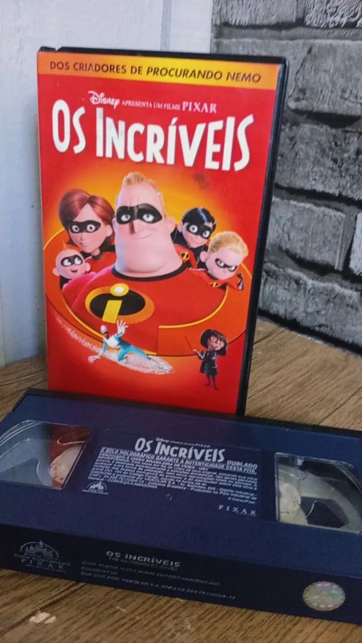 Os incríveis (Vhs)