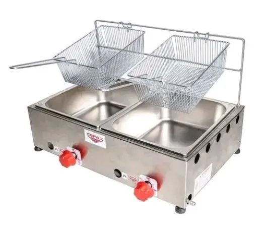 Fritadeiras 2 cubas de 5l cada 