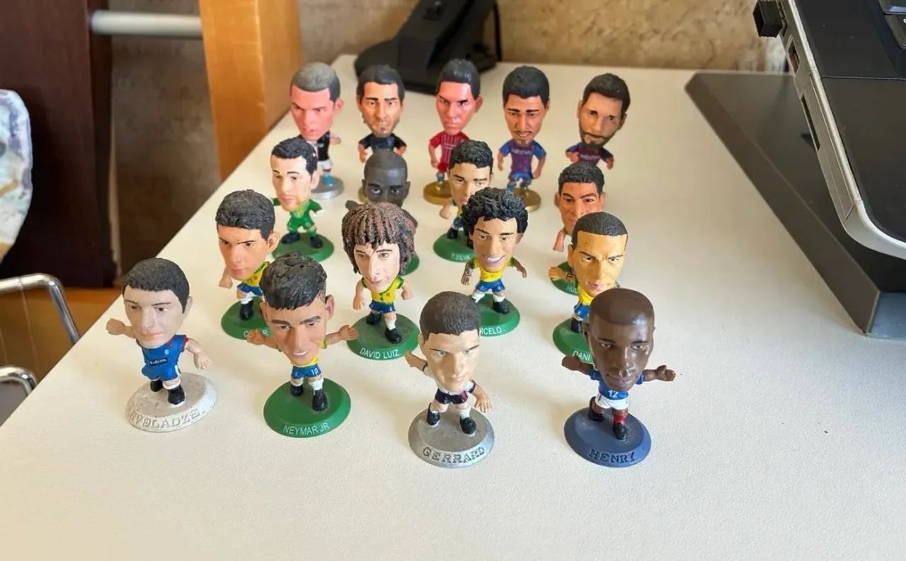 Lote 17 Mini Craques - Coleção Brasil e Mundiais