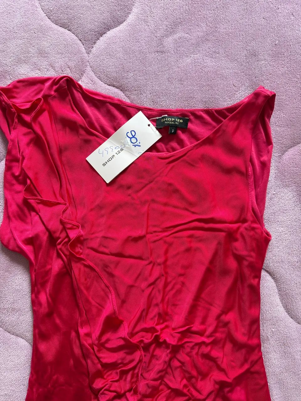 Vestido rosa tamanho P - Foto 4