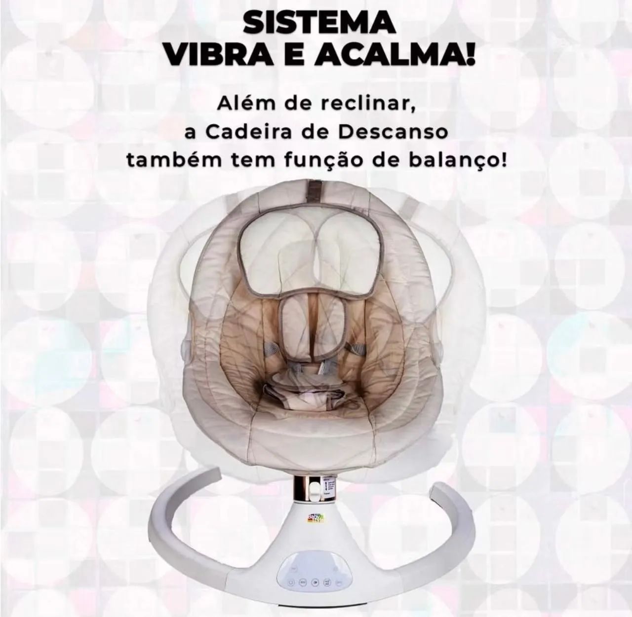 Cadeira de balanço para bebê  - Foto 4