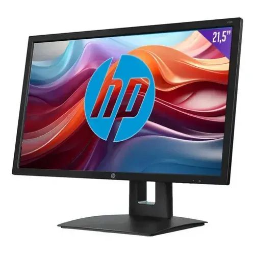 Monitor Hp 21,5 Full Hd Com Conectividade Completa Com Hdmi, Vga E Displayport - V22b  - Foto 3